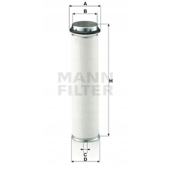 Mann-Filter CF 811 Filtr powietrza wtórnego